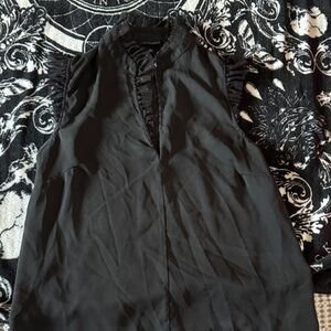 Elegant Black Sleeveless Top